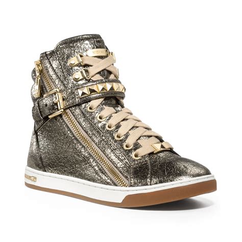 women's michael kors shoes sneakers|Michael Kors high top sneakers.